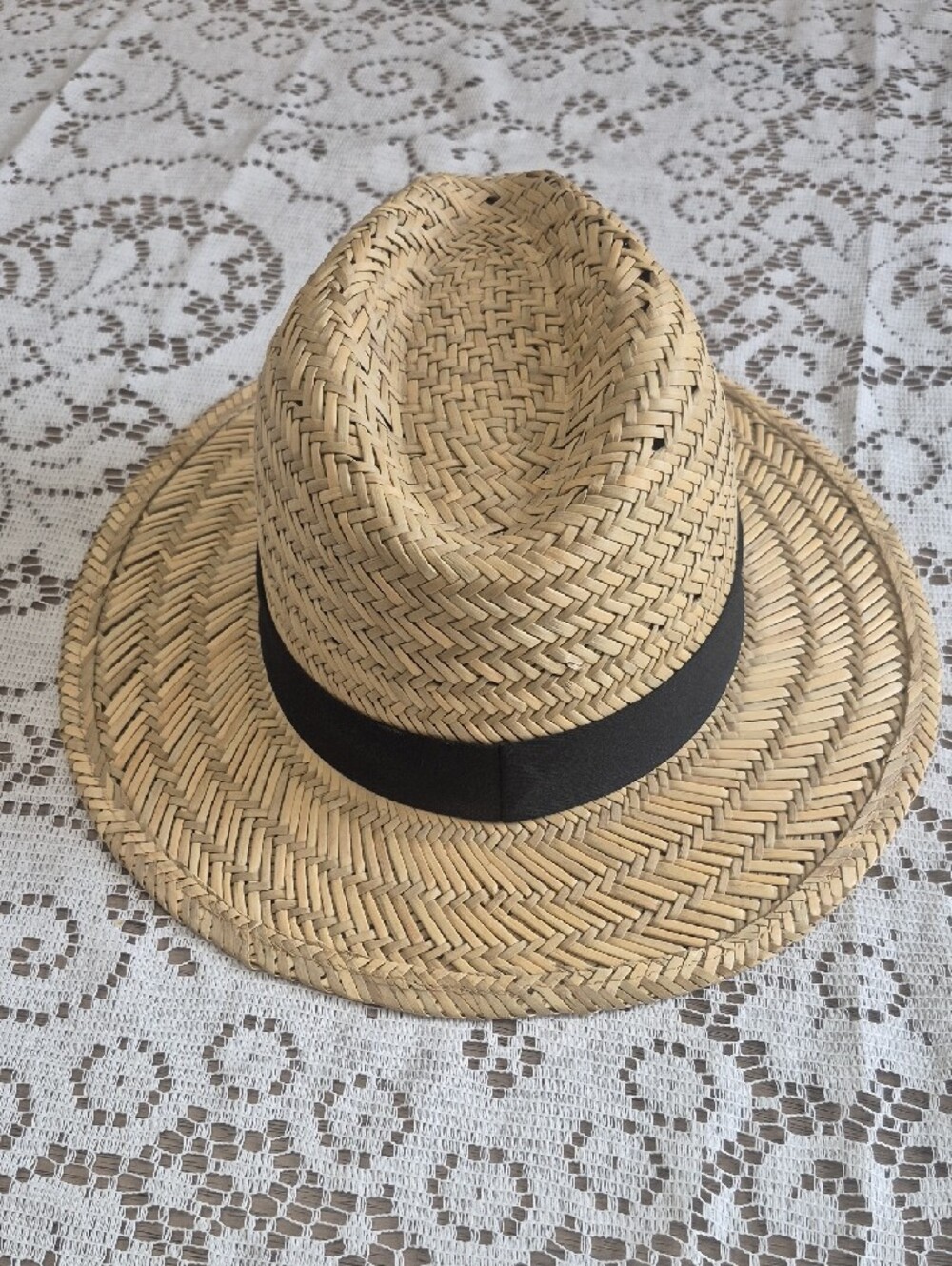 47 Brand Raiders Straw Fedora - Picture 6 of 11